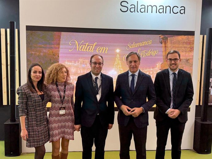 Presentación de la promoción conjunta de Salamanca y Ciudad Rodrigo en Portugal en el marco de Intur.