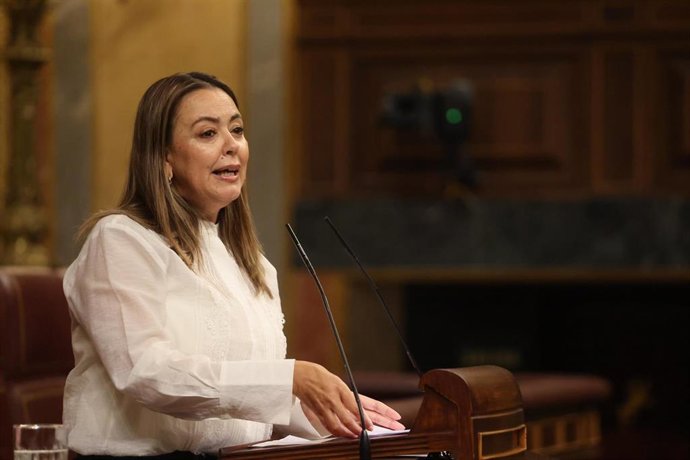 Dolores Corujo, diputada del PSOE en el Congreso