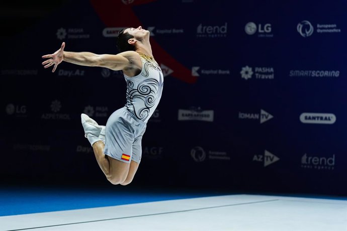 Los españoles Miquel Mañé y Nacho Viguer, clasificados para la final en el Europeo de gimnasia aeróbica