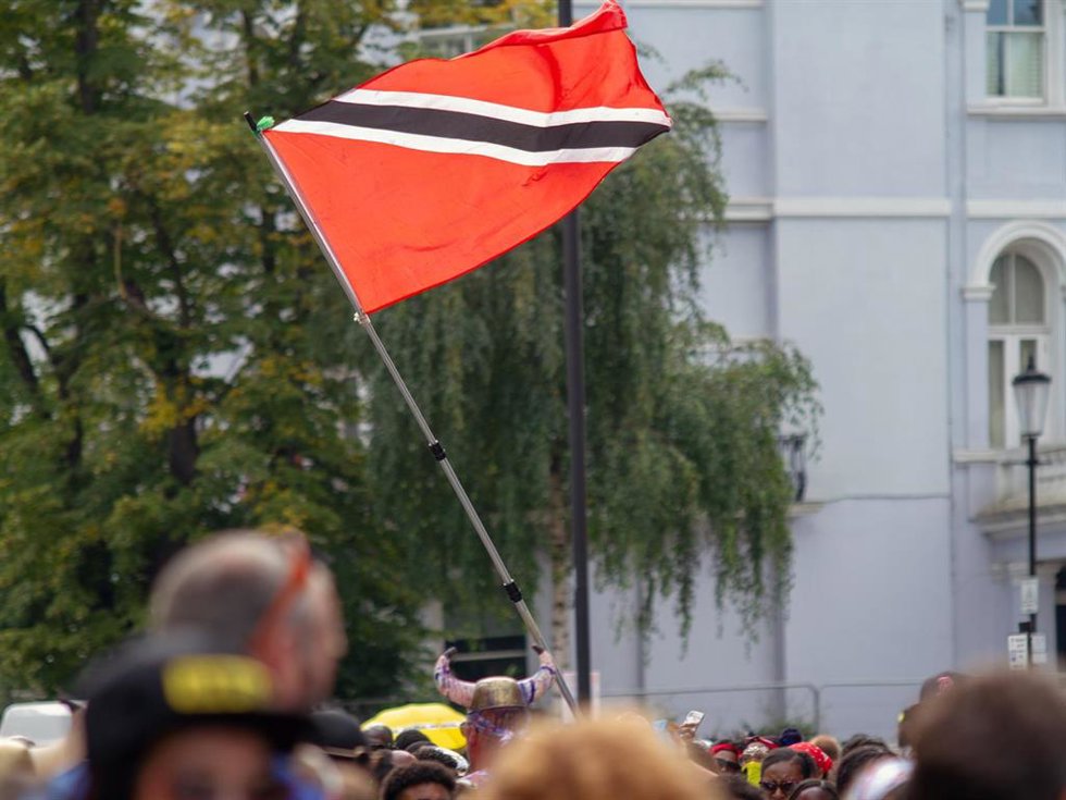 Archivo - Bandera de Trinidad y Tobago