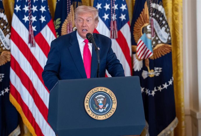 El presidente estadounidense, Donald Trump