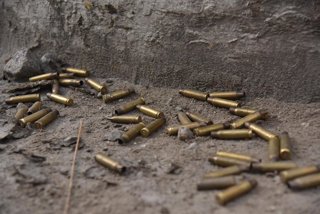 Cascos de balas tras las operación policial en Río de Janeiro,
