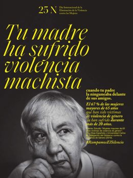 Campaña 'Tu madre ha sufrido violencia machista' de Santander
