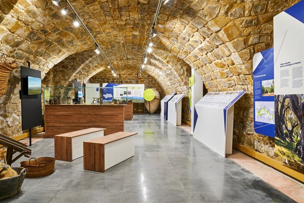 Archivo - Uno de los espacios del actual Centro de Interpretación del Olivar y el Aceite.