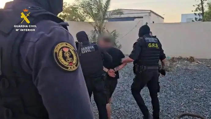Detenidos en la operación 'Lukenan'