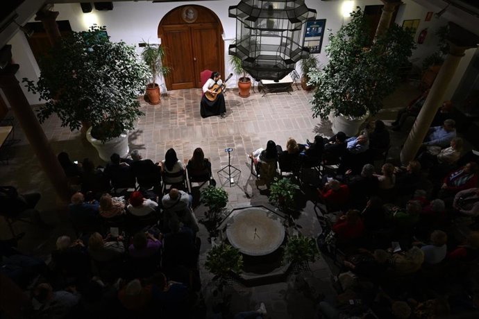 Archivo - Actuación de clausura del Concurso Internacional de Guitarra Ciudad de Linares Andrés Segovia 2024.