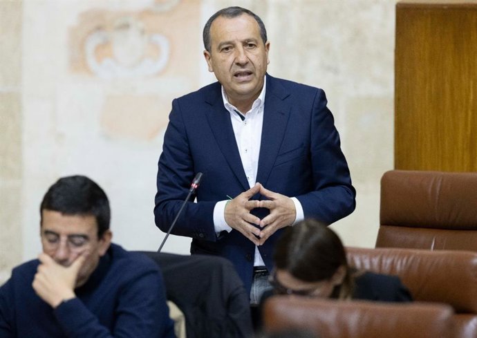 El secretario de Servicios Sociales, Mayores y Diversidad Funcional del PSOE-A, José Luis Ruiz Espejo, en imagen de archivo.