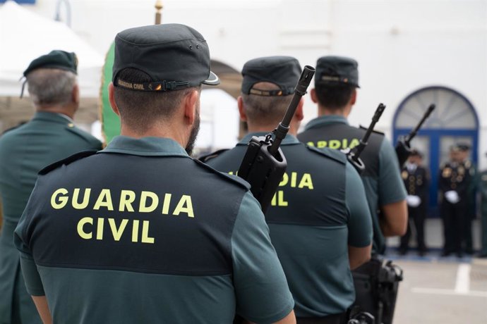 Archivo - Agentes de la Guardia Civil en imagen de archivo.