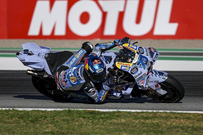 Álex Márquez, durante una carrera.