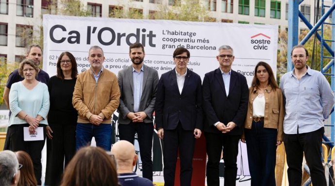 Acto de presentación de las obras de la promoción de Ca l'Ordit