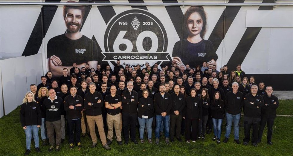 La factoría de carrocerías de Renault en Valladid celebra este domingo 60 años de innovación y "excelencia" industrial