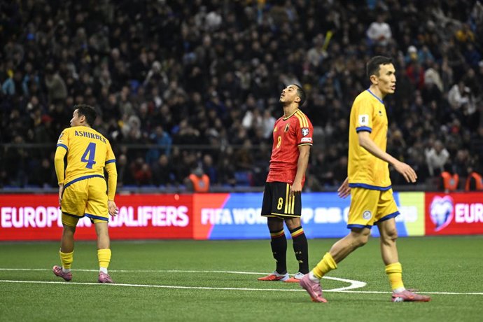Kazajistán - Bélgica, clasificación para el Mundial