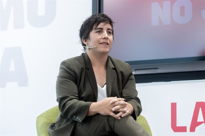 Archivo - La presidenta de la ONG PGR, Patricia García; durante la presentación del balance de 'Este partido lo vamos a ganar', la campaña contra el racismo, en la sede de LaLiga, a 28 de junio de 2024, en Madrid (España).