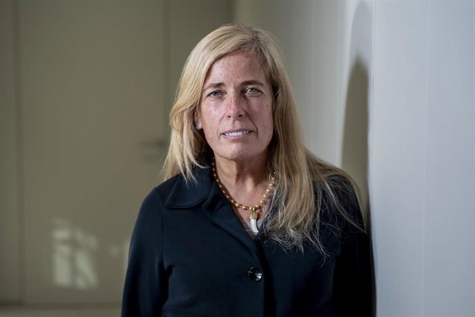 La consejera de Economía, Hacienda y Empleo, Rocío Albert, en una entrevista con Europa Press.