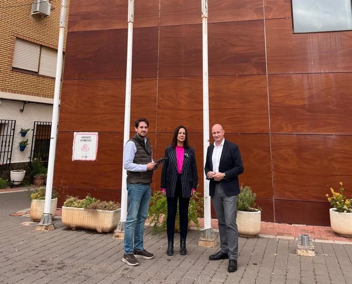 Visita del diputado de Servicios Municipales, José Luis Hidalgo, a Villarrodrigo