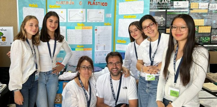 Las cinco alumnas galardonadas estudian en el IES Sierra de Guara