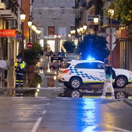 Paso de la borrasca 'Claudia' por Huelva, Andalucía.