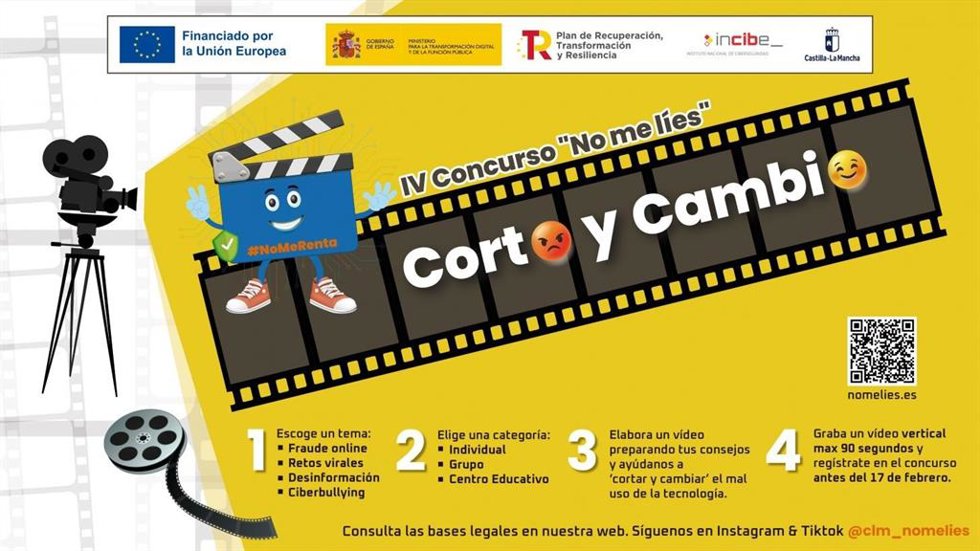 Abierta la inscripción en el concurso 'No me Líes', que combate la desinformación y el mal uso de medios digitales.