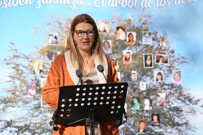 La directora de Tráfico del Gobierno Vasco, Estibaliz Olabarri