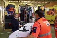 Sanz anuncia la aplicación de IA al triaje de las urgencias y emergencias en el 061 de Andalucía