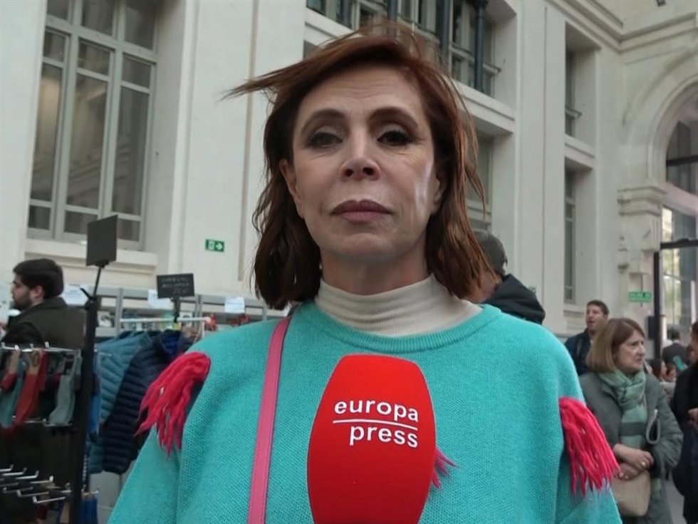Ágatha Ruiz de la Prada ene l Rastrillo Nuevo Futuro.