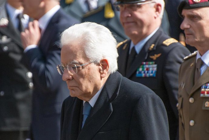 Archivo - El presidente de Italia, Sergio Matarella 