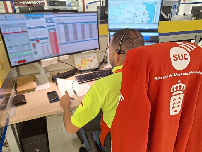 Sucesos.- Herido un motorista de 35 años tras sufrir una caída en Las Palmas de Gran Canaria