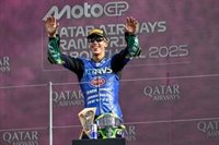 Estrella Galicia celebra el Mundial de Moto2 de Diogo Moreira, a quien trajo a España en 2017