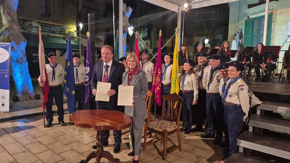 Jerez de la Frontera y Victoria (Malta) han firmado el acta de hermanamiento de ambas ciudades.