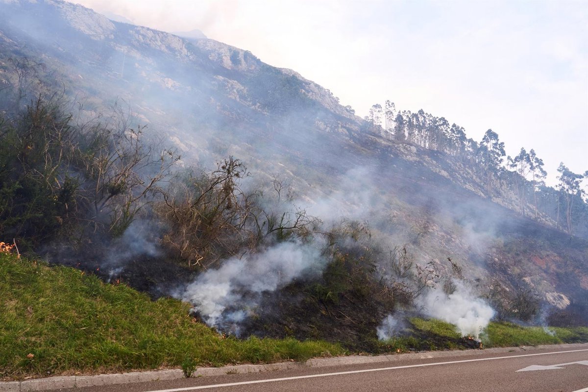 Cantabria continúa sin incendios forestales activos