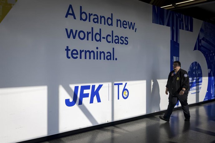 Imagen de la terminal 5 del Aeropuerto John F. Kennedy de Nueva York 
