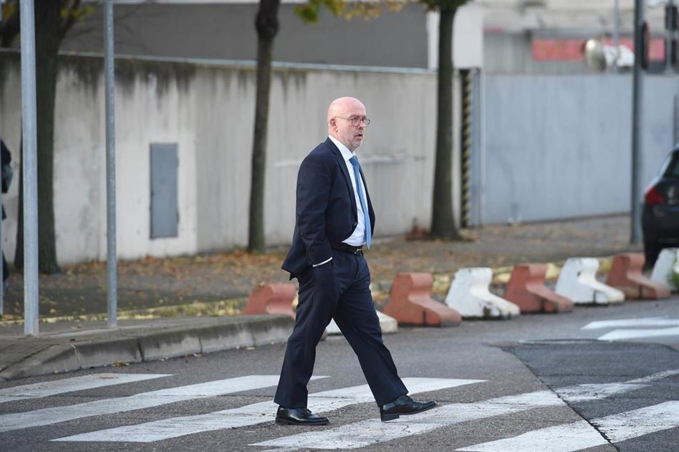 Archivo - El abogado, Gonzalo Boye a su llegada a la Audiencia Nacional, a 18 de noviembre de 2024, en San Fernando de Henares, Madrid (España). 
