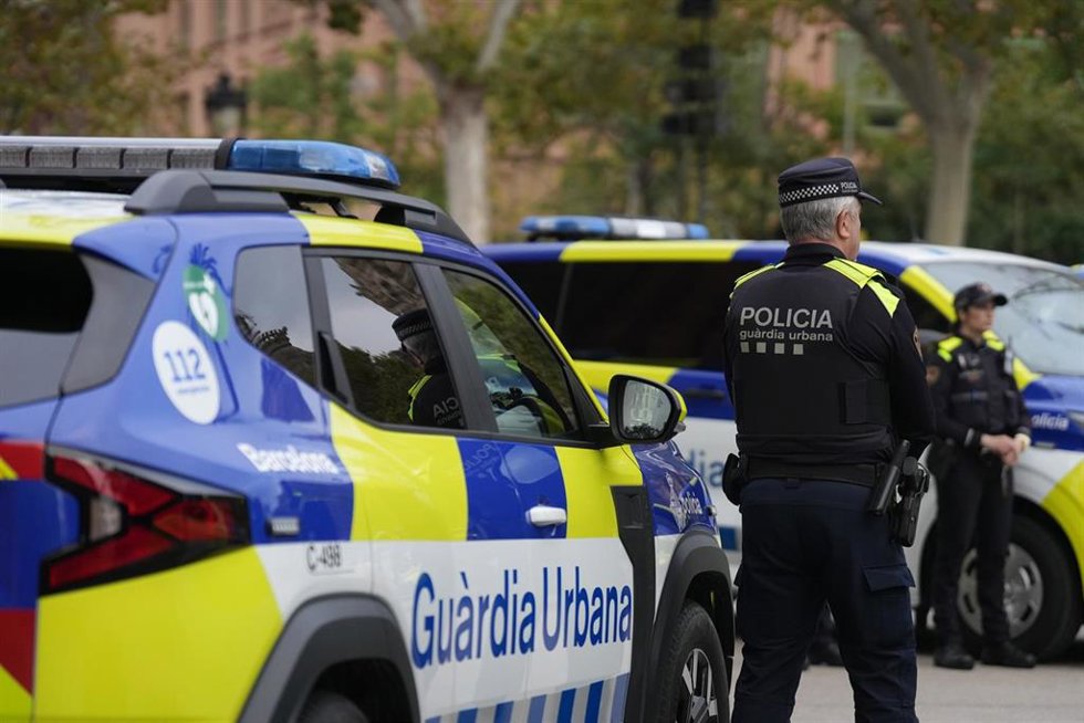 Un agente de la Gurdia Urbana de Barcelona