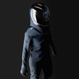 Eurosuit, primer prototipo de traje espacial intravehicular hecho por CNES, Spartan Space, MEDES y Decathlon.