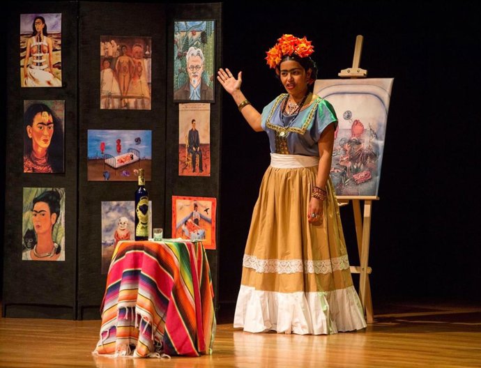 La Teatrería de Abrego acoge el sábado el montaje 'Frida' dentro de la Muestra Nujeres que Cuentan