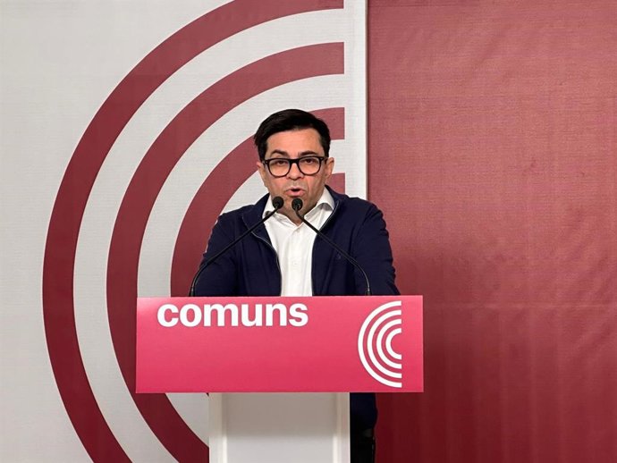 El portavoz de los Comuns en el Congreso, Gerardo Pisarello