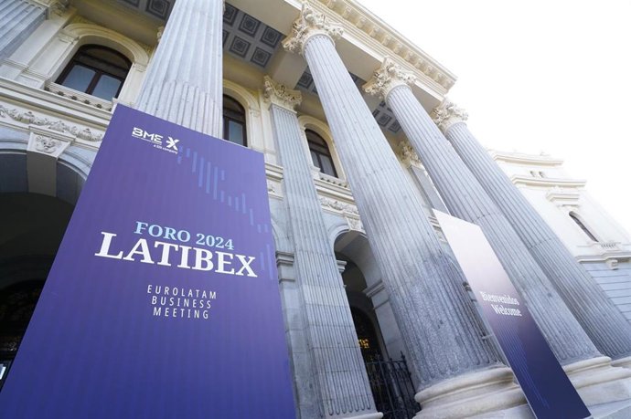 Archivo - Celebración del Foro Latibex en 2024, Palacio de la Bolsa (Madrid).