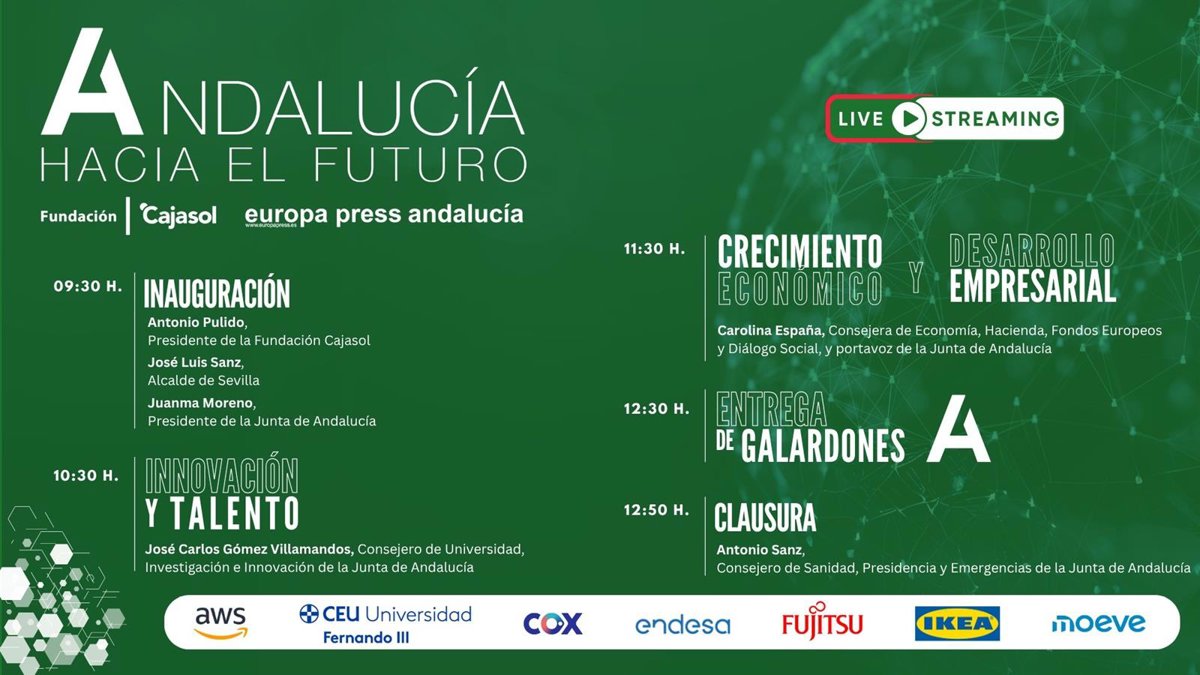 Europa Press celebra este martes en Sevilla la quinta edición de su foro Andalucía hacia el futuro