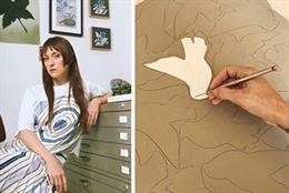 The Madrid Edition desvela su árbol de navidad 'El vuelo': 250 palomas de cerámica de Mercedes Bellido