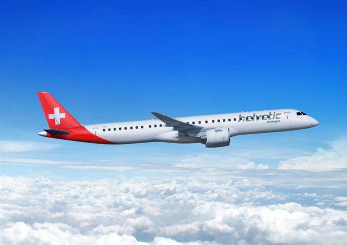 Helvetic Airways aumenta su flota con un pedido de ocho aviones Embraer E195-E2.