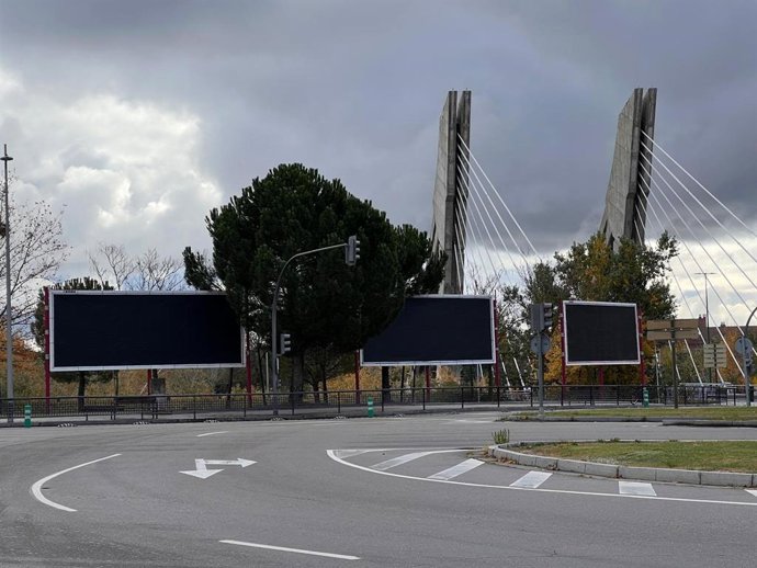 Vallas publicitarias de Valladolid.