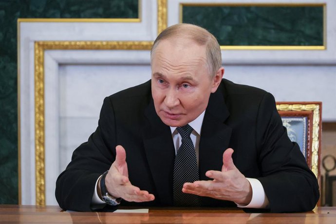 Archivo - El presidente de Rusia, Vladimir Putin, en una imagen de archivo.