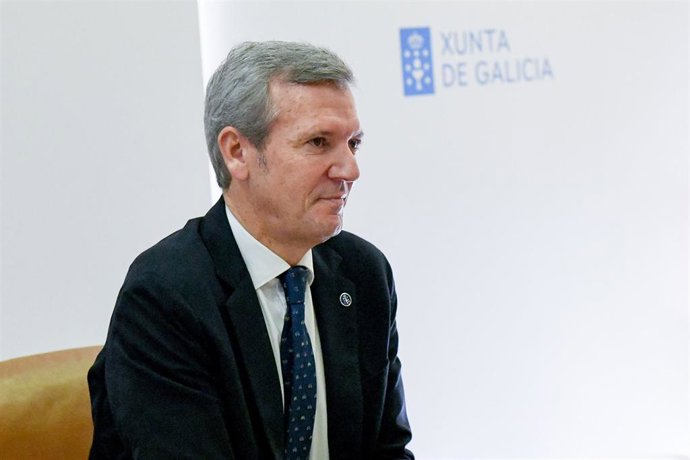 El presidente de la Xunta, Alfonso Rueda, preside la reunión semanal de su Ejecutivo.