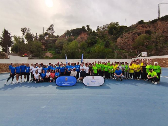 El Encuentro de Escuelas de Deporte y Salud en Bédar (Almería).