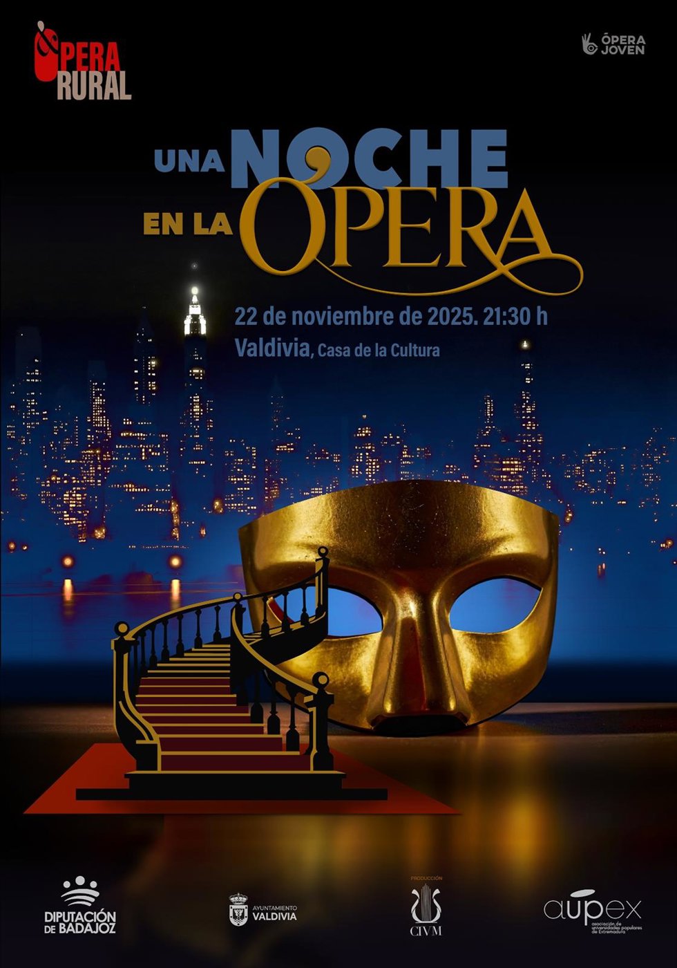 Cartel de 'Una noche en la ópera'