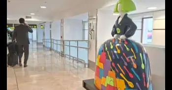 El aeropuerto de Madrid-Barajas participa en la exposición Meninas Madrid Gallery 2025