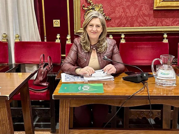 La portavoz de Vox en el Ayuntamiento de Granada, Beatriz Sánchez Agustino