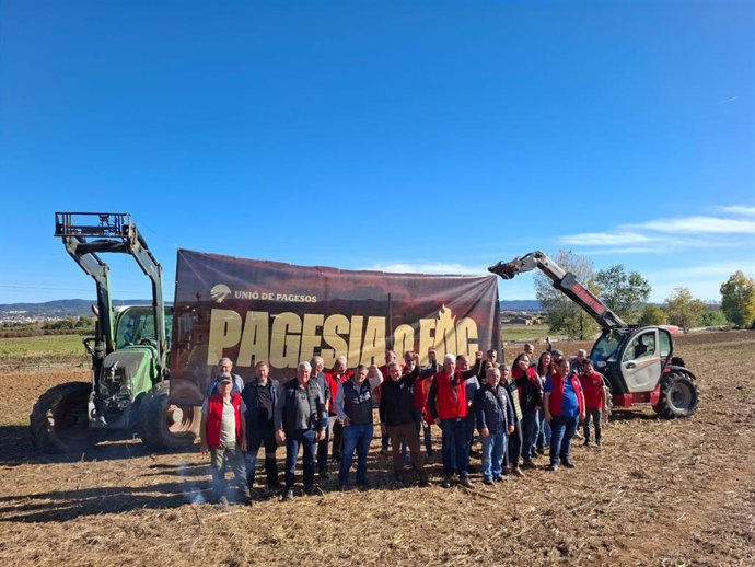 Unió de Pagesos inicia una campaña para reclamar "cambios estructurales" para la payesía.