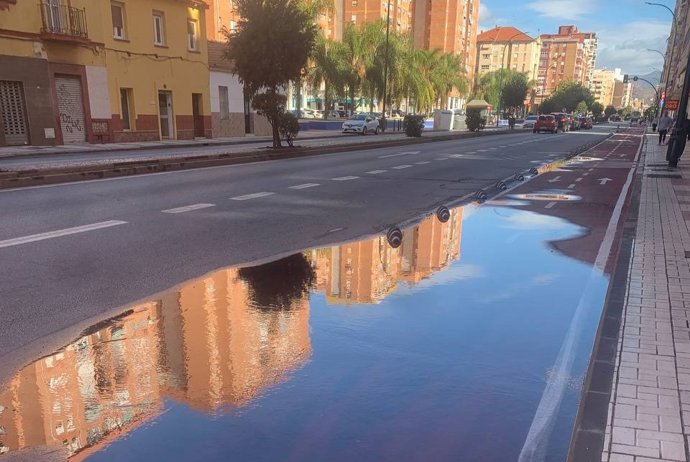 Carriles bici tras las lluvias