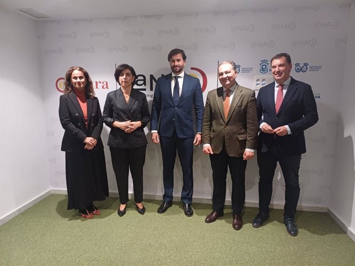 La consejera delegada de Atlantic Copper, Macarena Gutiérrez, en el Club Cámara Huelva.